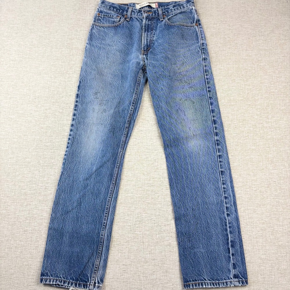 Vintage Levis 505 Mens 32x32 Light Distress Jeans Skate Denim